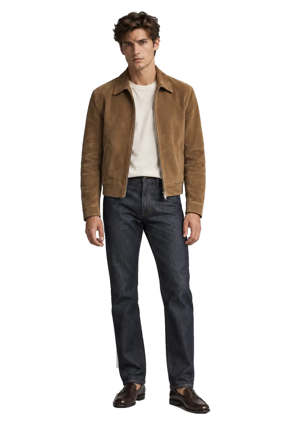 Look 14 — The Suede