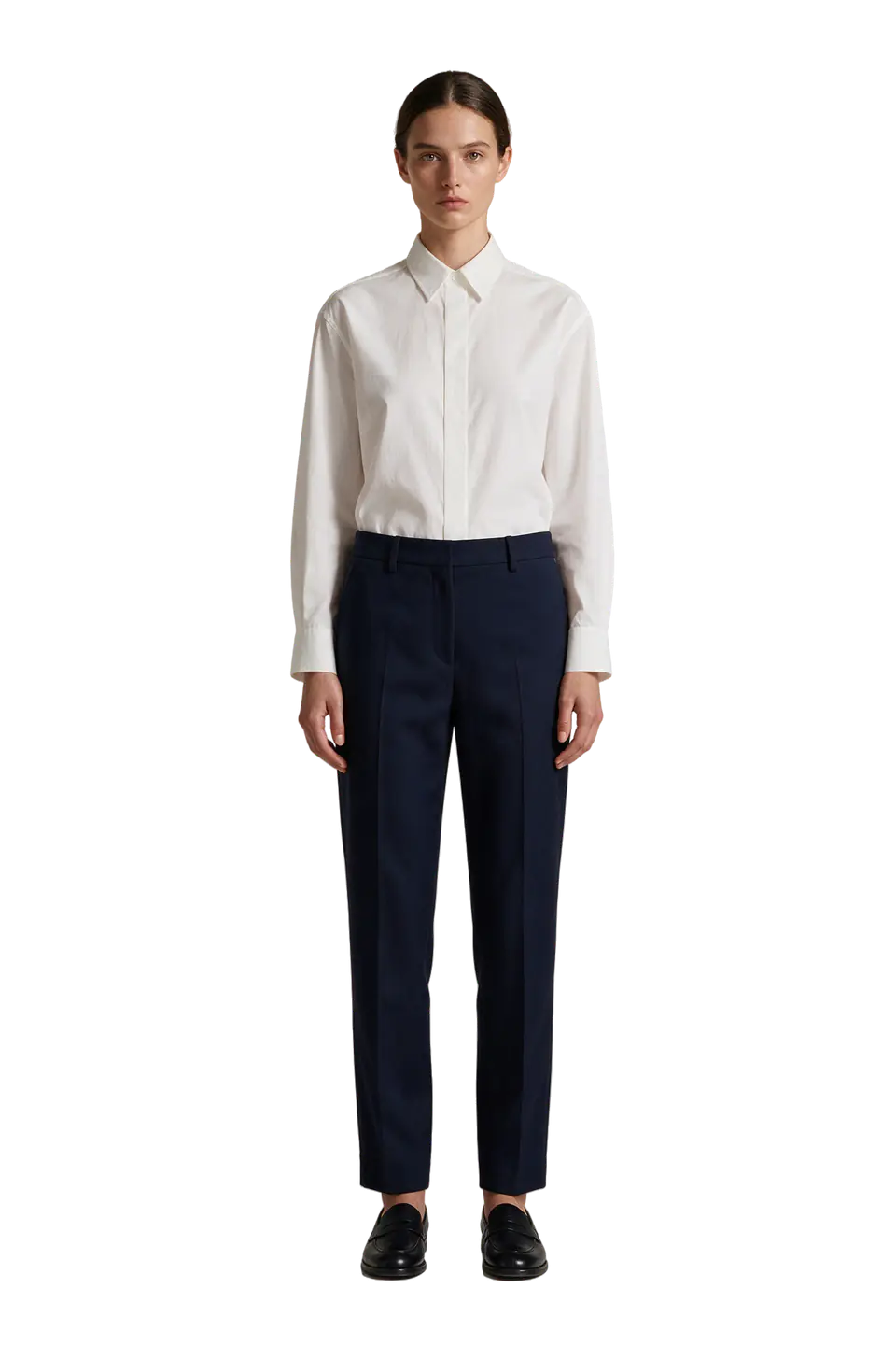Look 05 — The White Shirt