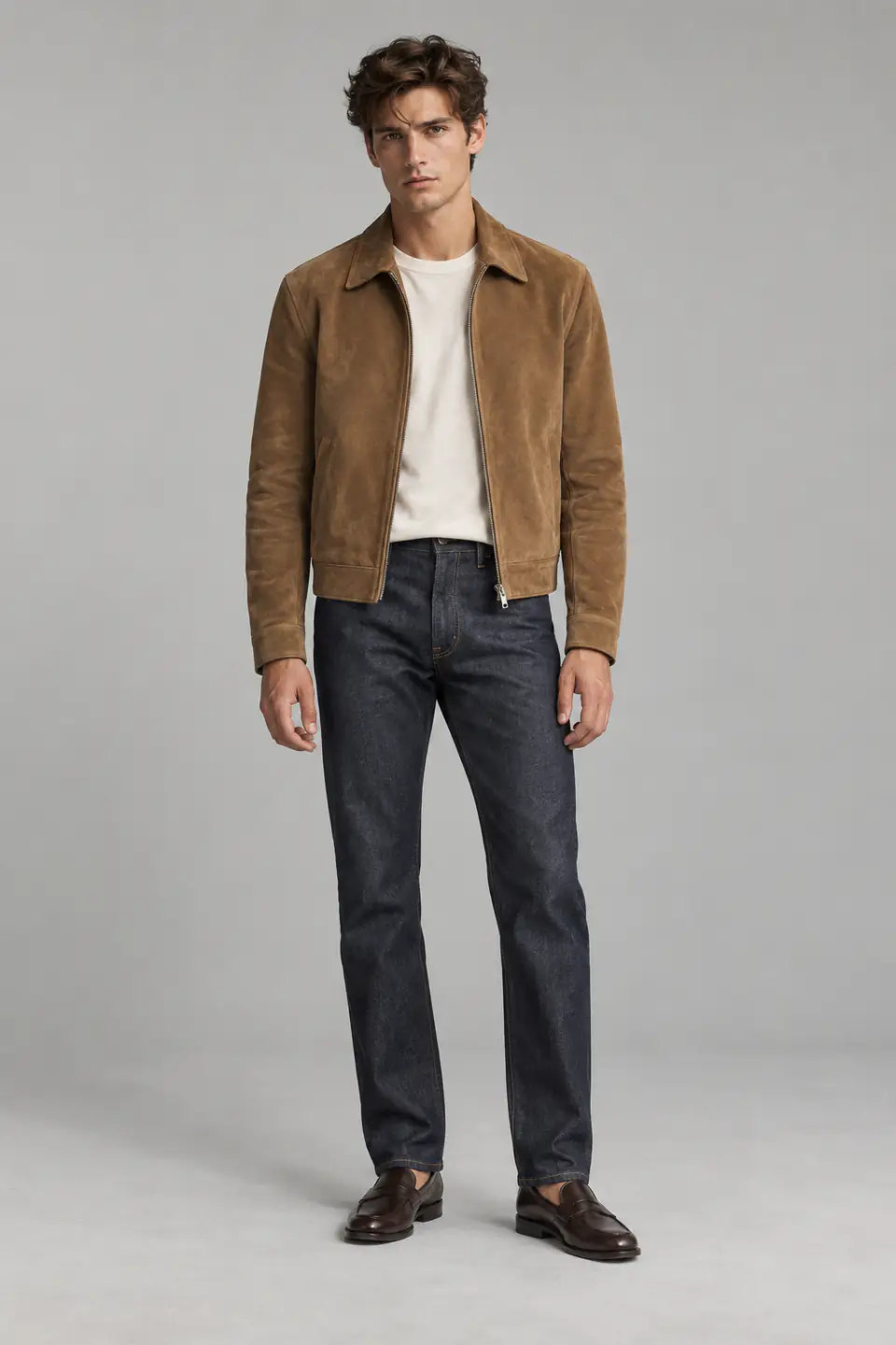 Look 14 — The Suede