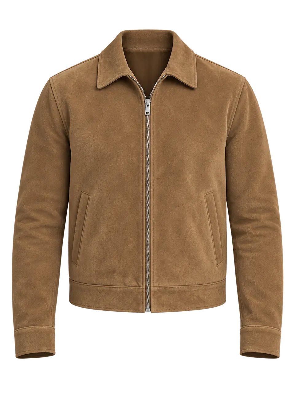 Tan Suede Blouson