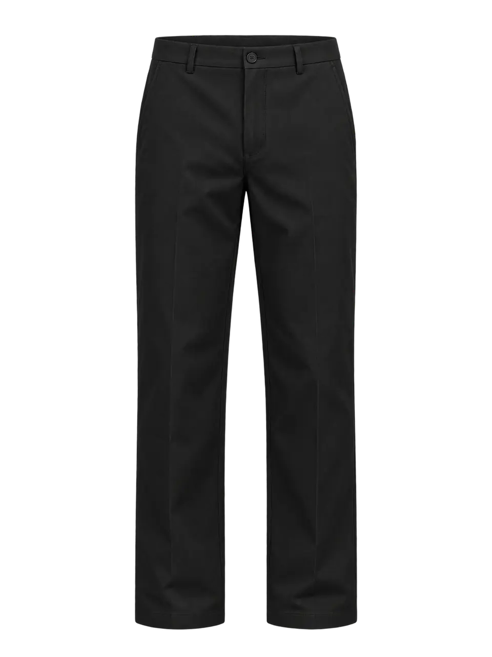Black Straight Trouser